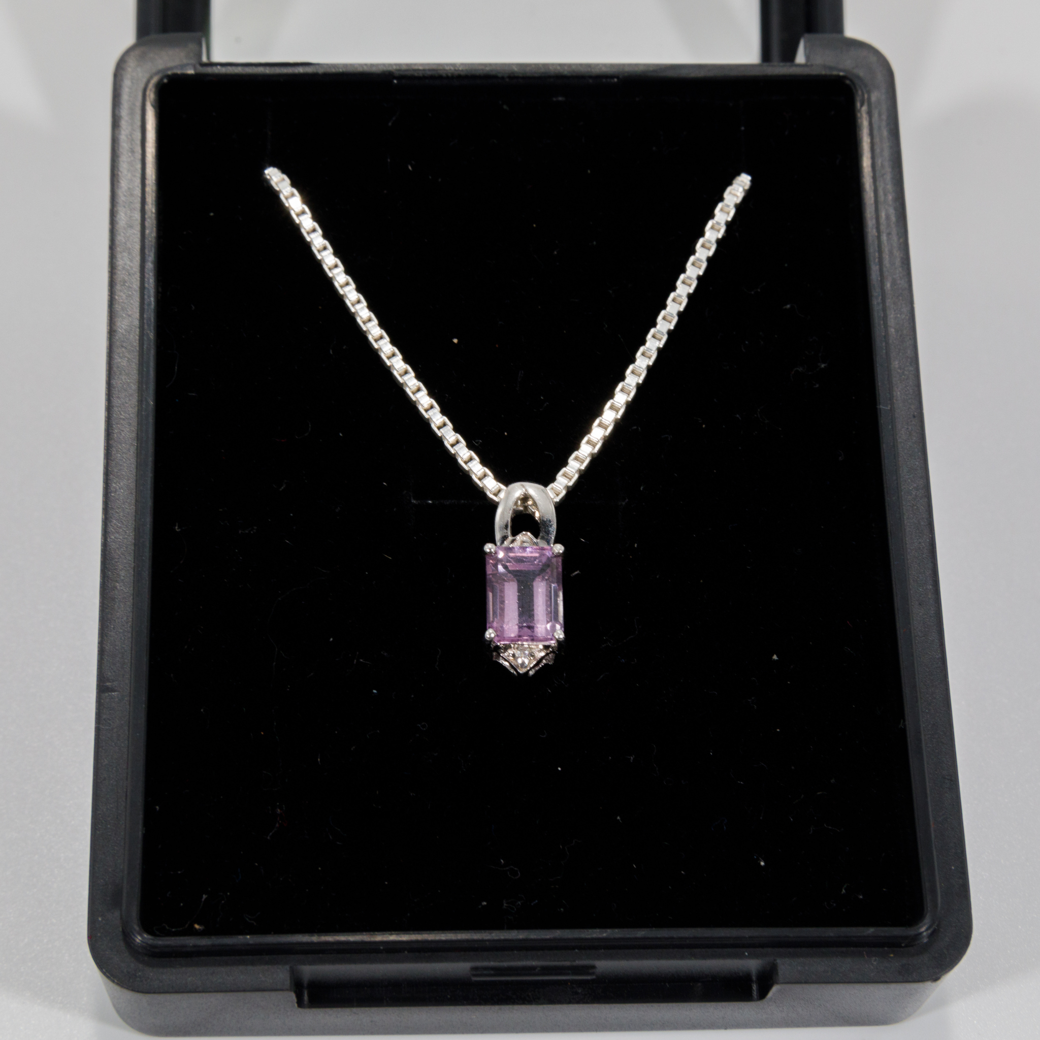 Amethyst Crystal Pendant
