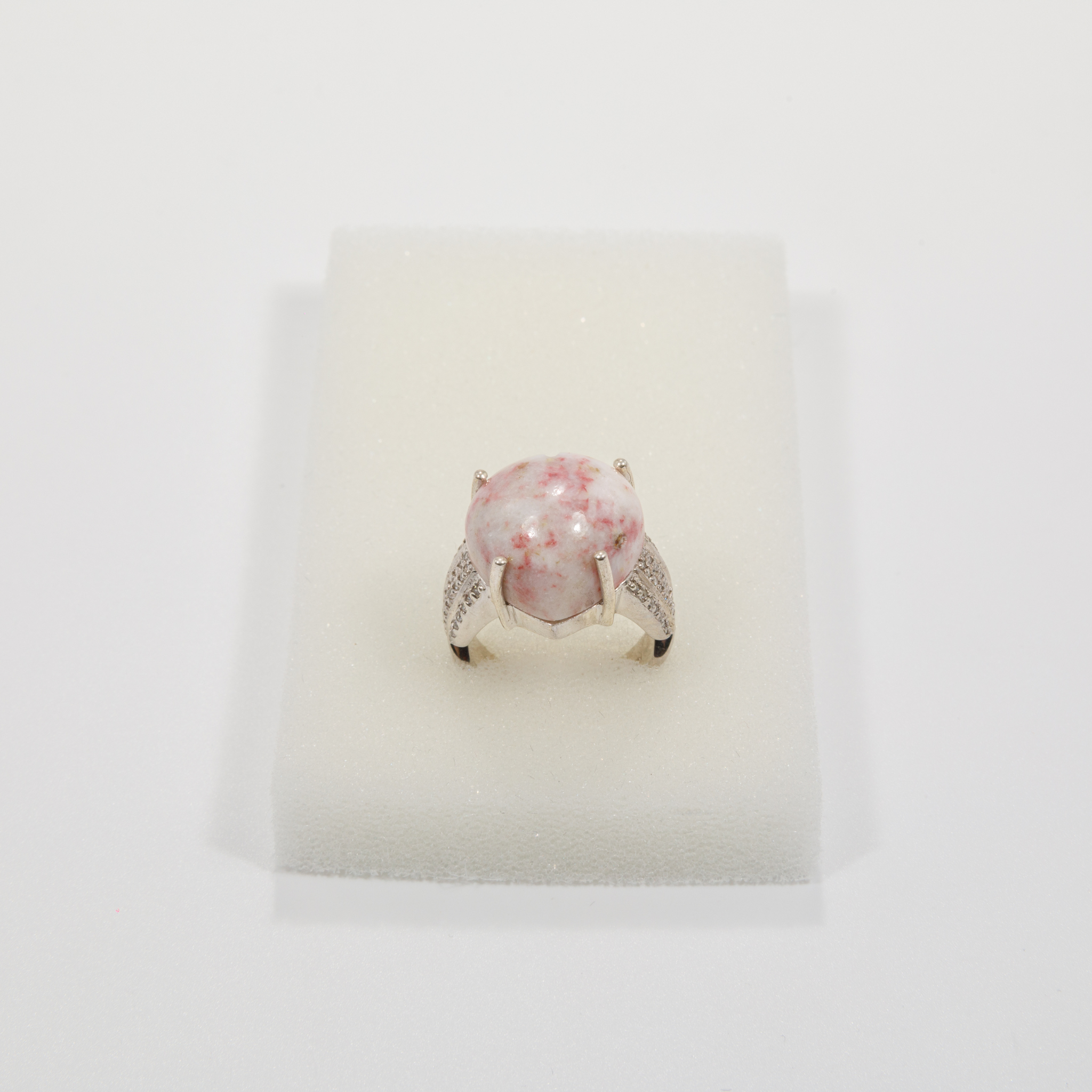 Cinnabar Heart Ring