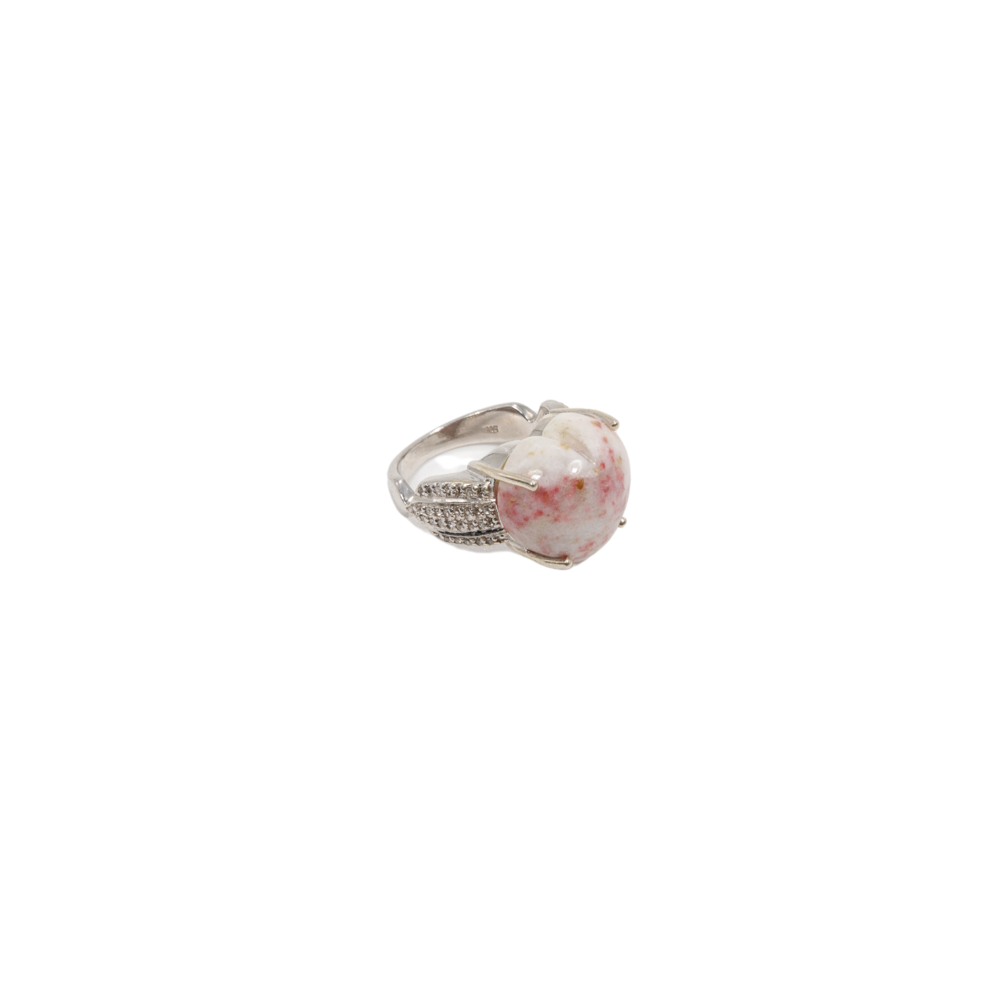 Cinnabar Heart Ring