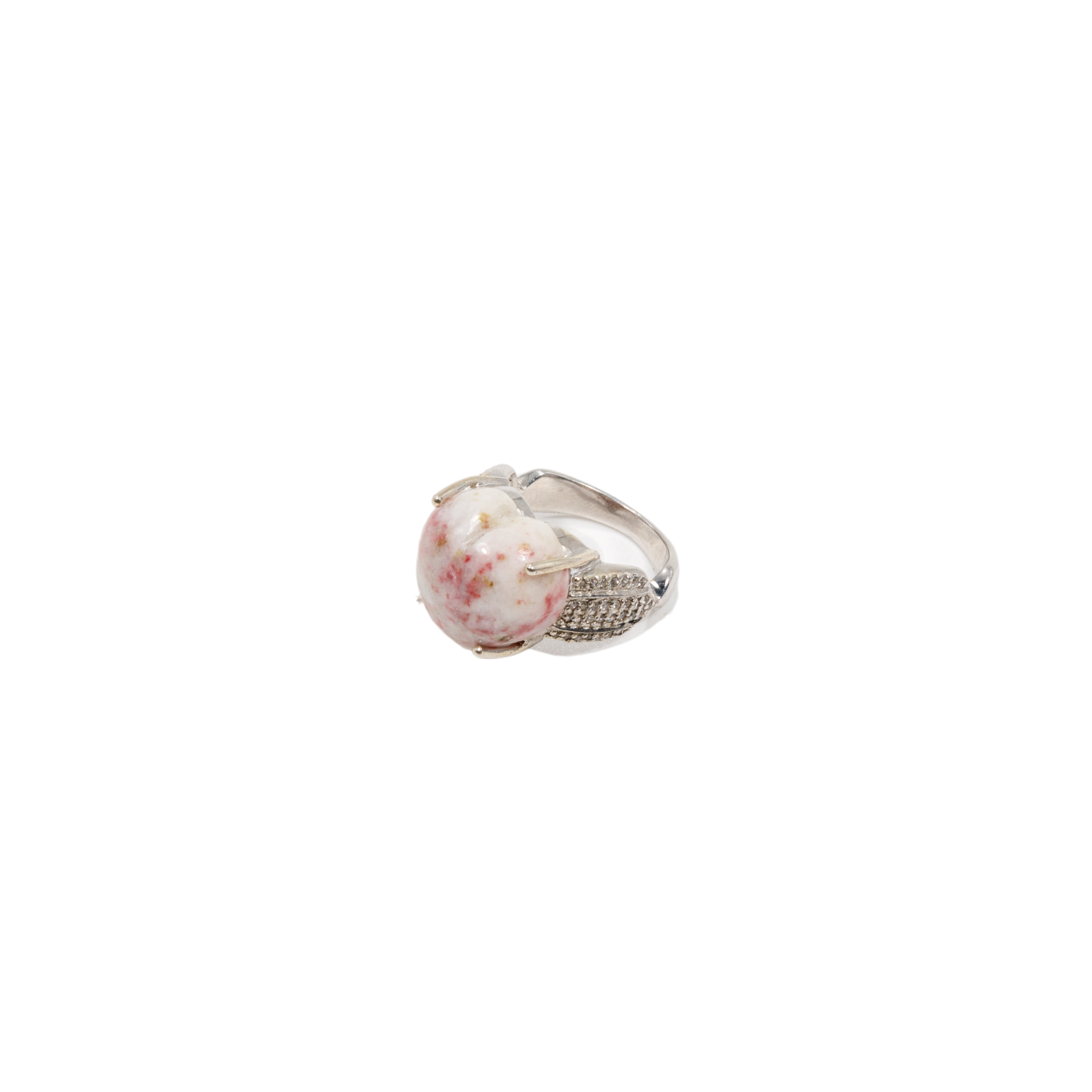Cinnabar Heart Ring
