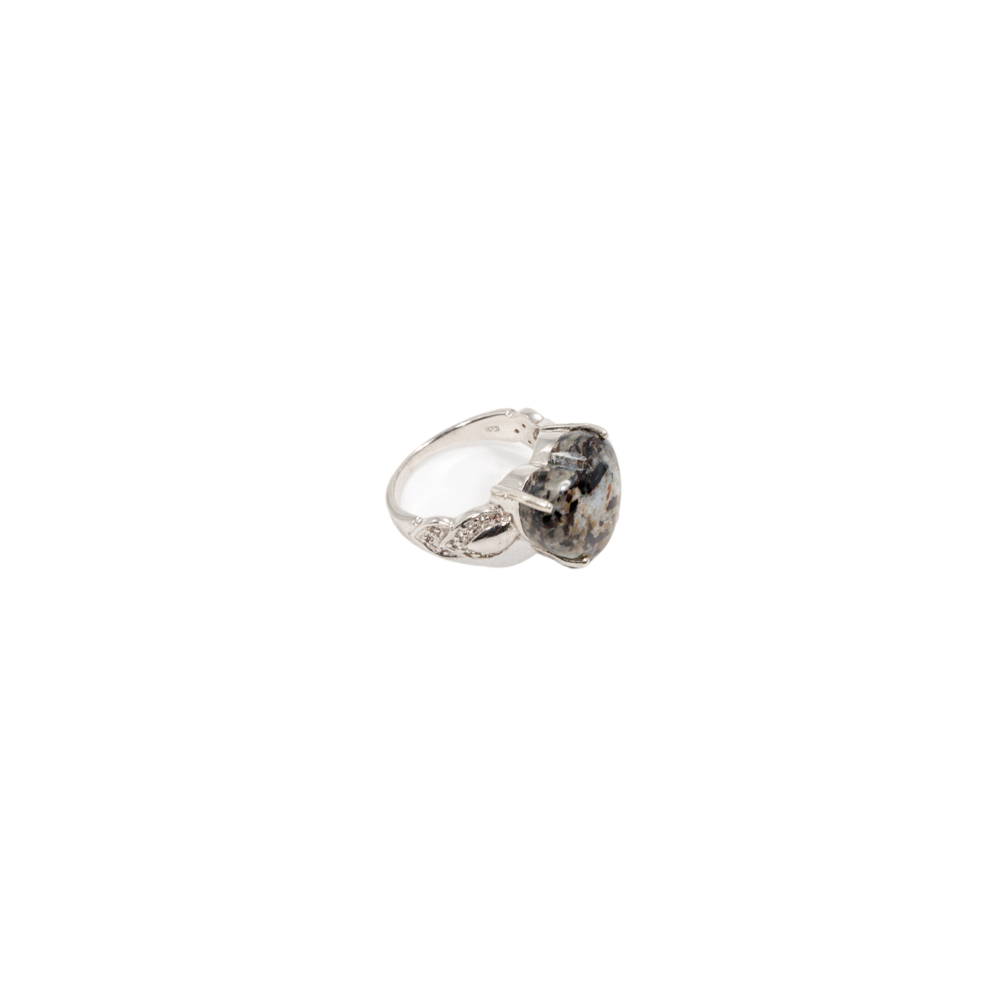 Astrophylite Heart Ring
