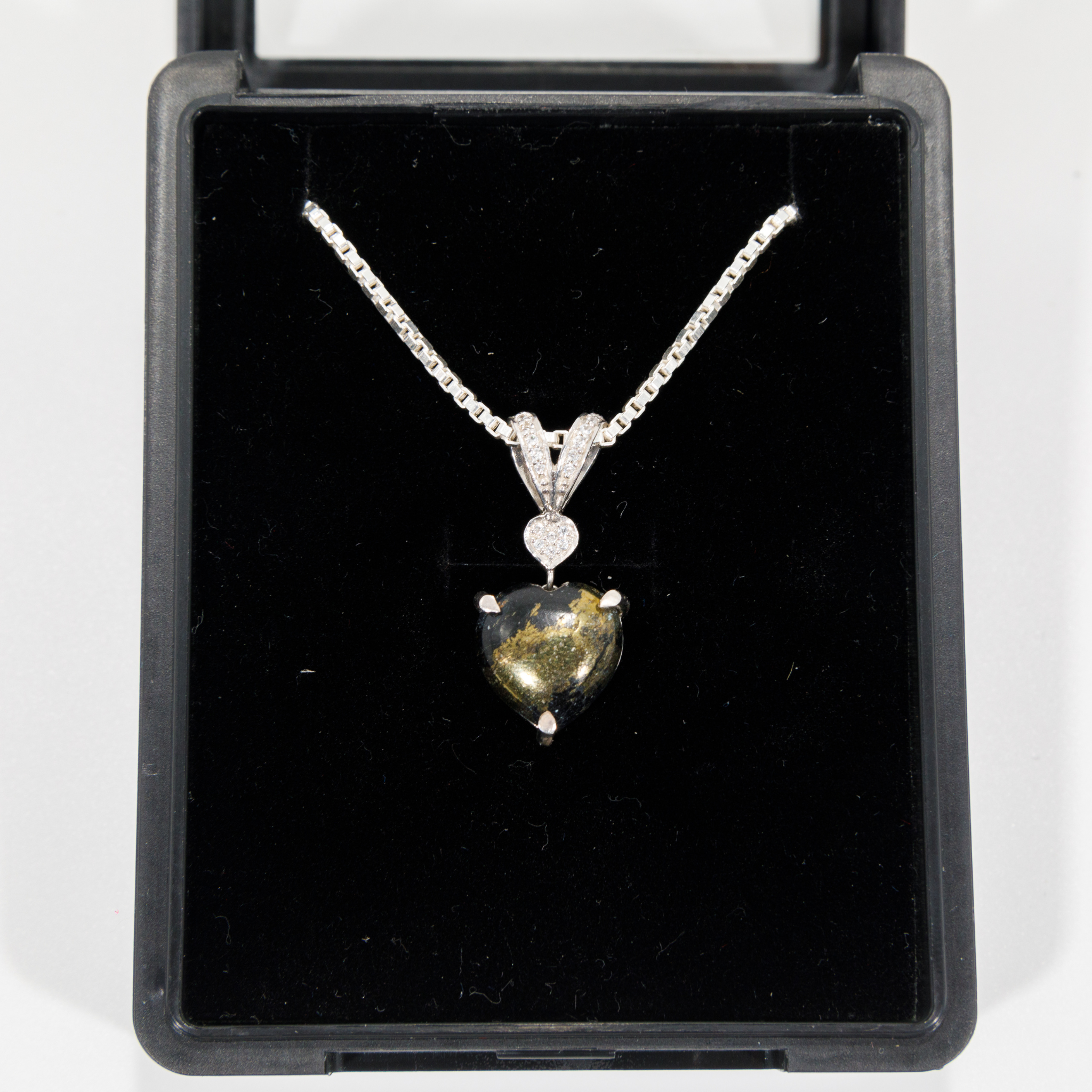 Apache Gold Heart Pendant