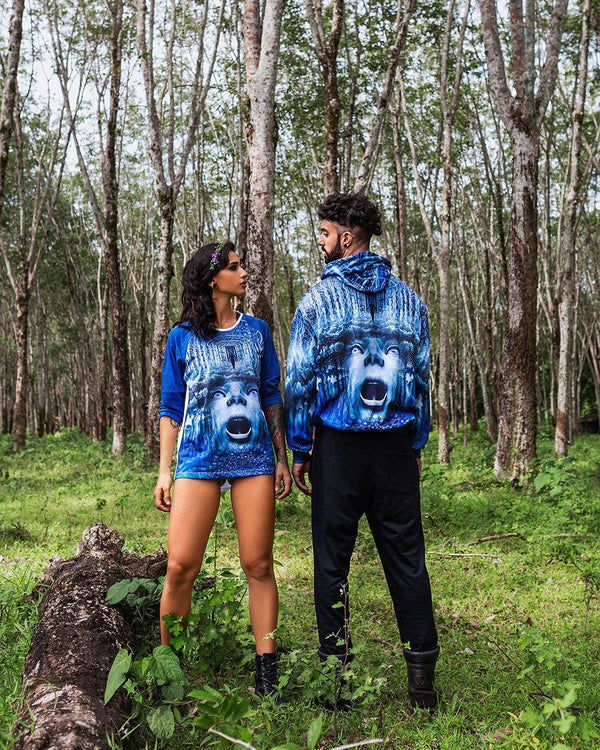 Sacred Geometry Hoodie | Fractal Hoodie | Psy Clothing | Festival Hoodie | Psychedelic Sweater | Nothing (HD)