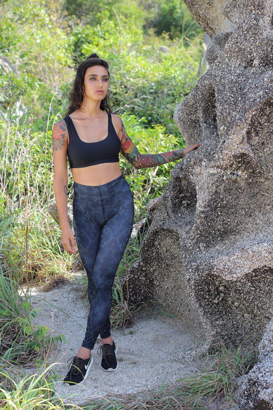 Shipibo Black - High Waist