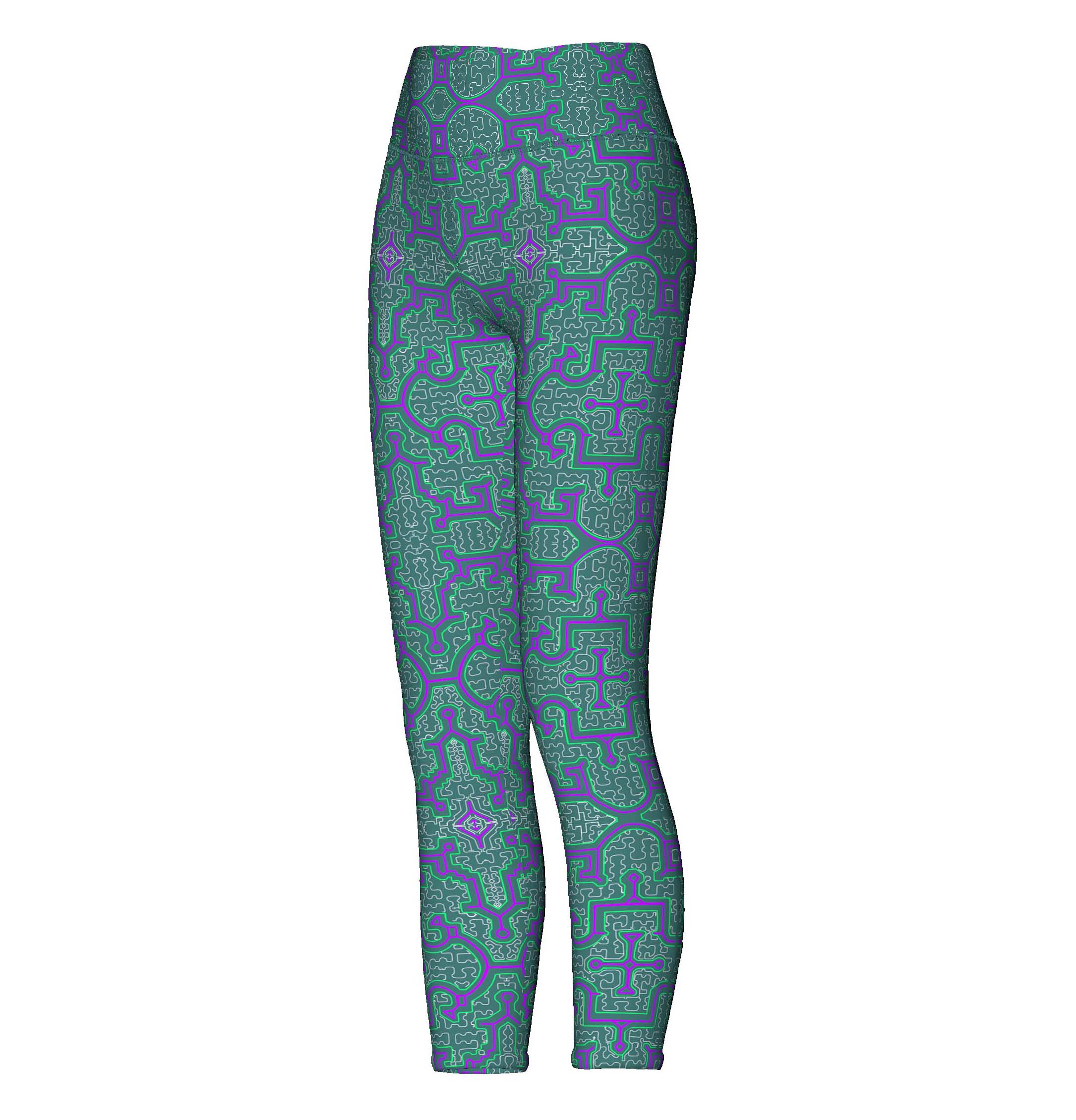 Shipibo Aqua - High Waist