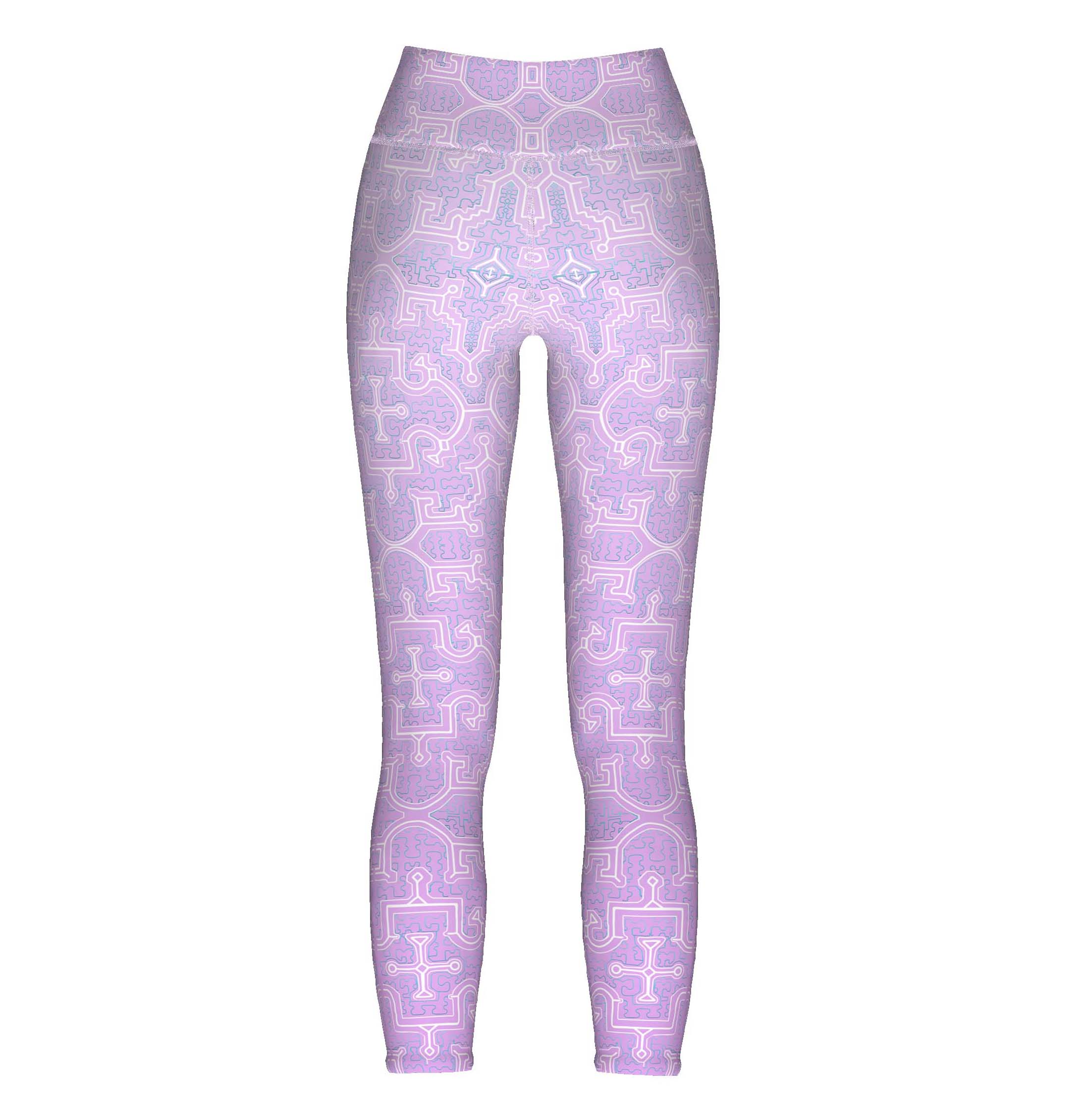 Shipibo Purple - High Waist